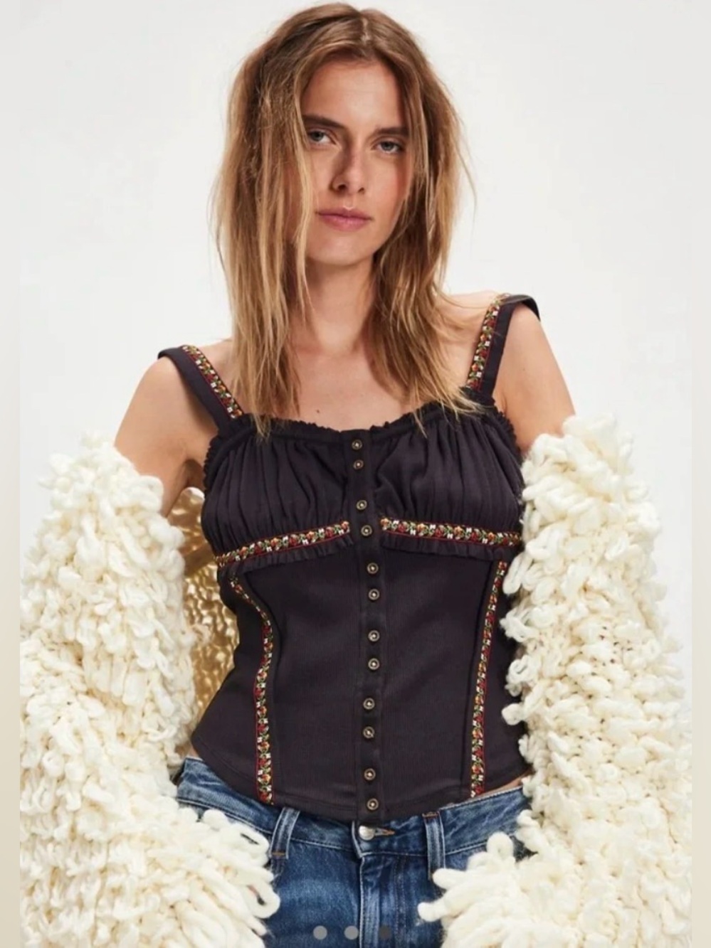 Free People Wilder Knit Top